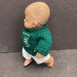 African American Baby Doll in Sweater Outfit
