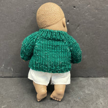 Load image into Gallery viewer, African American Baby Doll in Sweater Outfit
