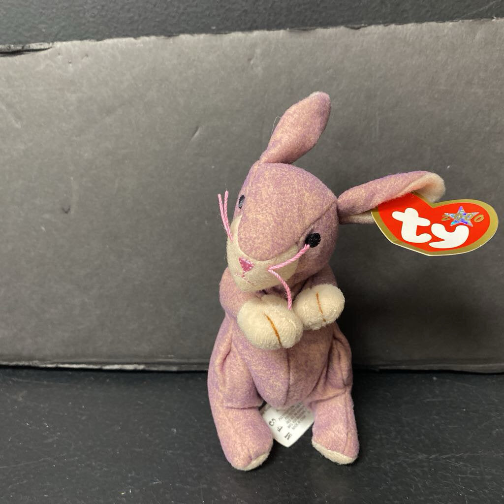 Springy the Lavender Bunny Beanie Baby