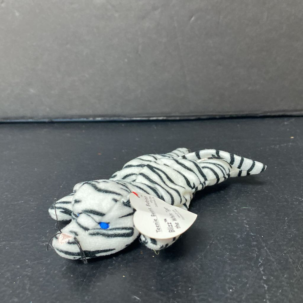 Blizz the White Tiger Beanie Baby