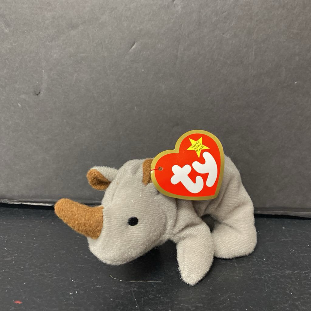 High quality Ty Beanie Babies Spike The Rhinoceros