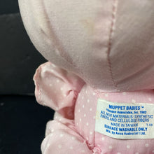Load image into Gallery viewer, Muppet Babies Miss Piggy Plush Baby Doll 1983 Vintage Collectible

