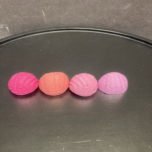 4pk Velcro Wigs