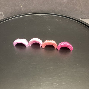 4pk Velcro Wigs