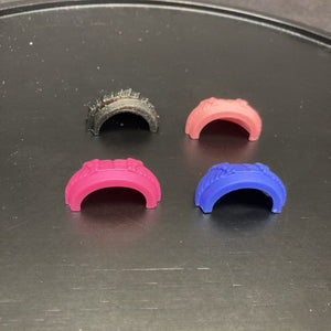 4pk Velcro Wigs