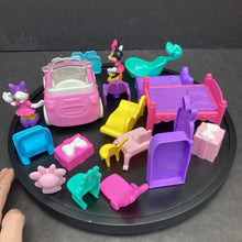 Load image into Gallery viewer, Minnie &amp; Daisy Figures, Furniture &amp; Accessory Set
