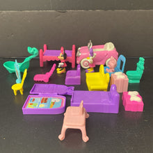 Load image into Gallery viewer, Minnie &amp; Daisy Figures, Furniture &amp; Accessory Set
