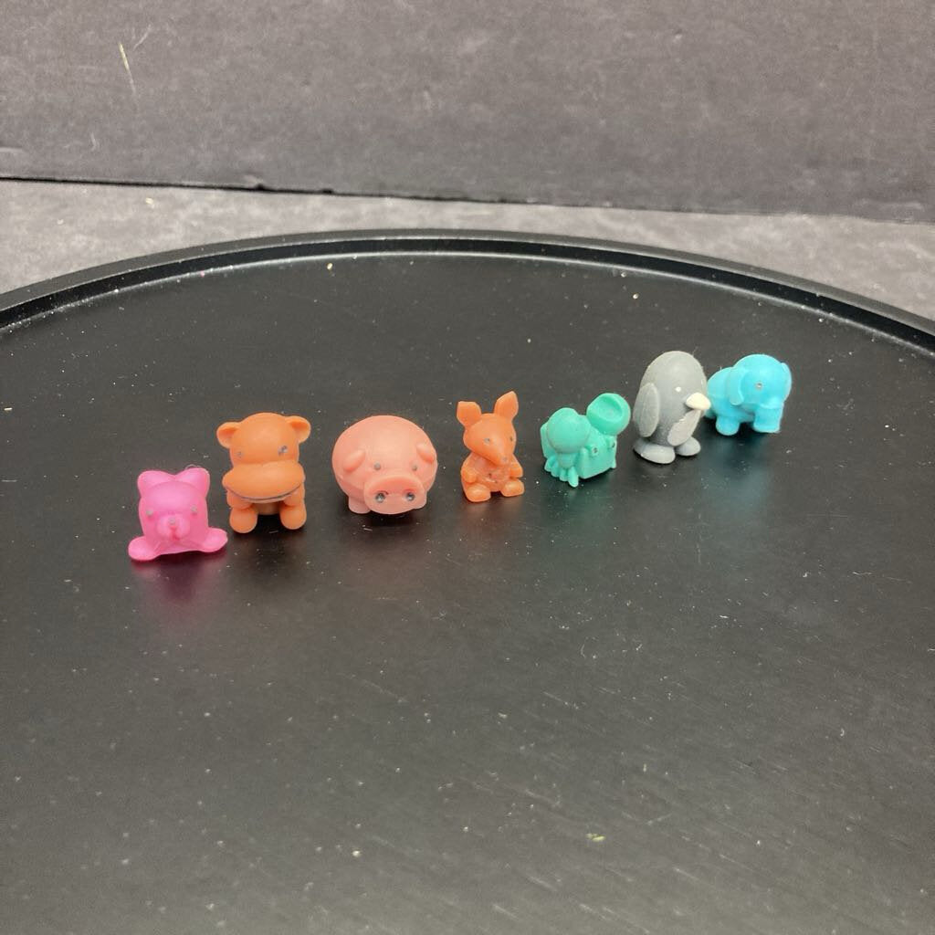 7pk Squishy Animals