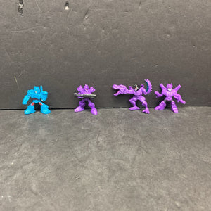 4pk Tiny Titans Robots in Disguise Figures