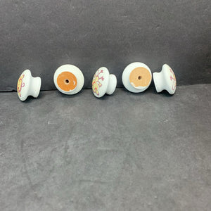 5pk Wooden Monkey Drawer Knobs