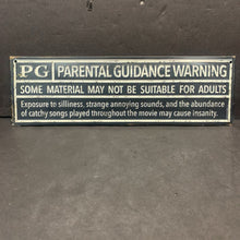 Load image into Gallery viewer, &quot;Parental Guidance...&quot; Metal Sign
