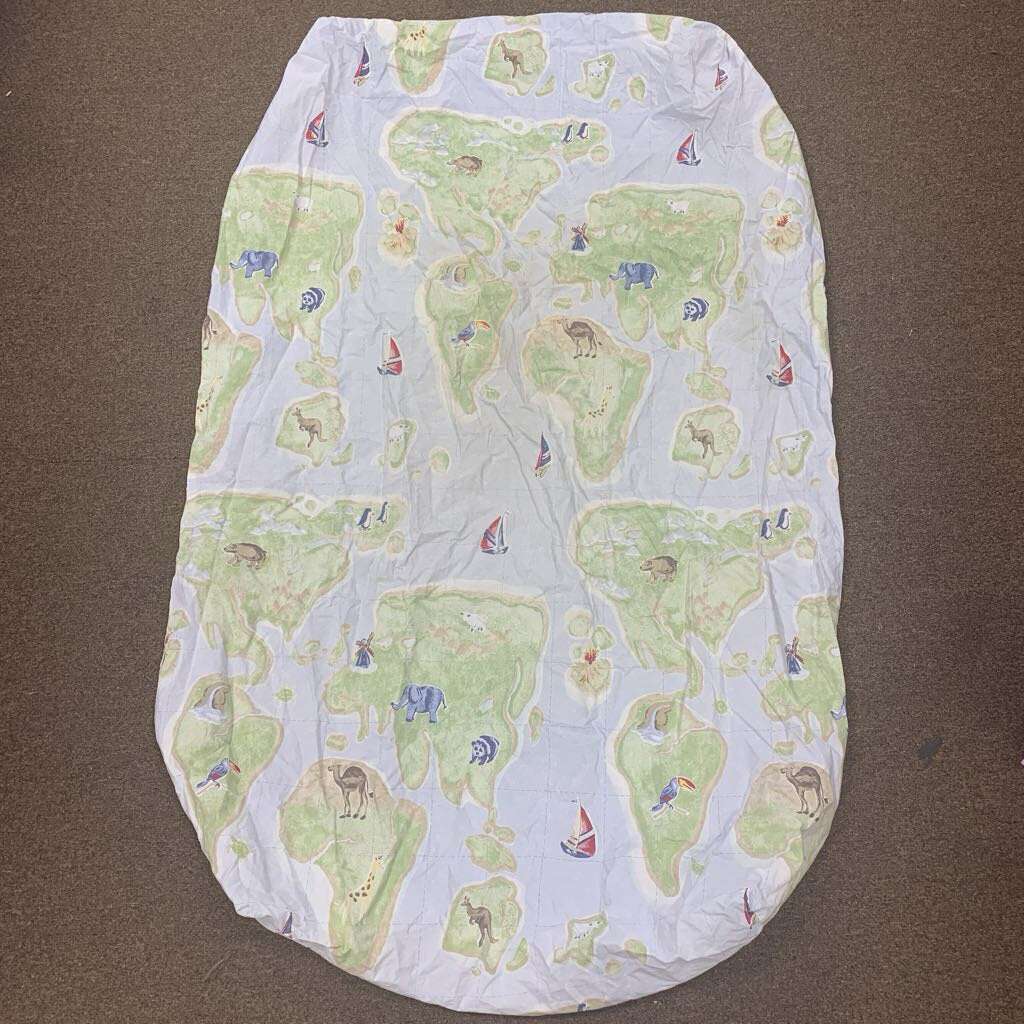 Animal Nursery Crib Sheet