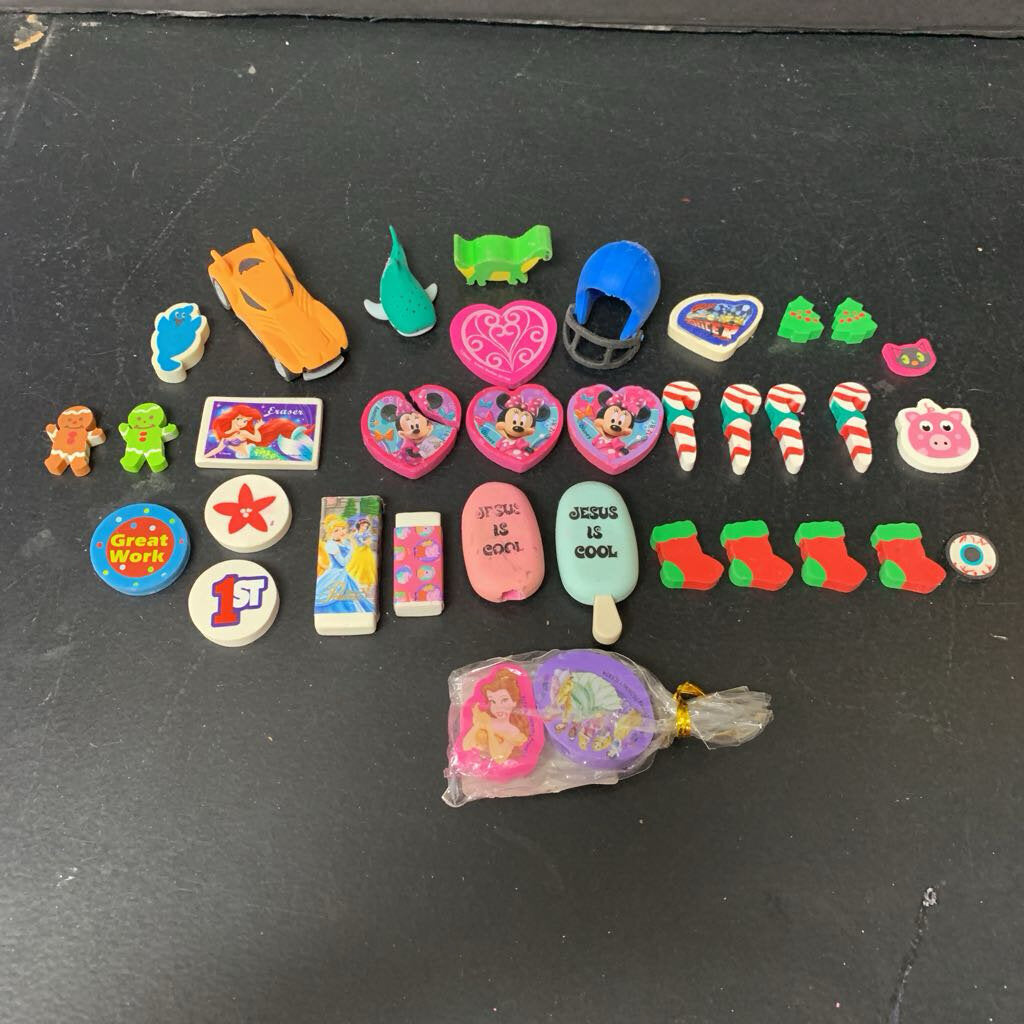 Set of Erasers