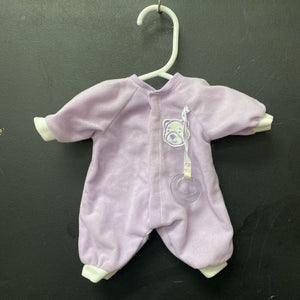 Bear Outfit for 12" Baby Doll