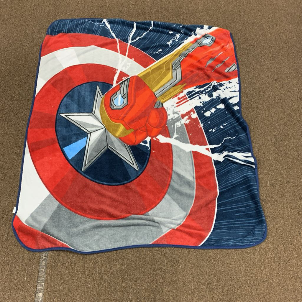Captain America Civil War Blanket