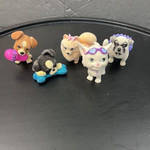 5pk Flocked Pets