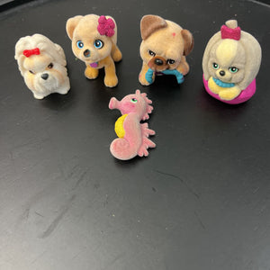 5pk Flocked Pets