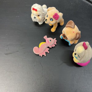 5pk Flocked Pets