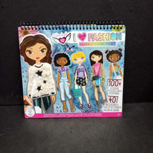 Load image into Gallery viewer, I Love Fashion Fashion Design Sketch Set
