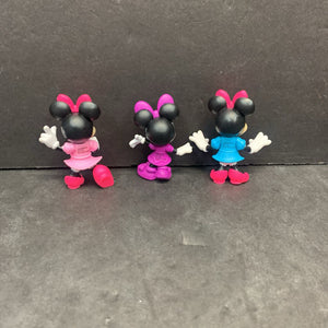 3pk Minnie Mouse Figures