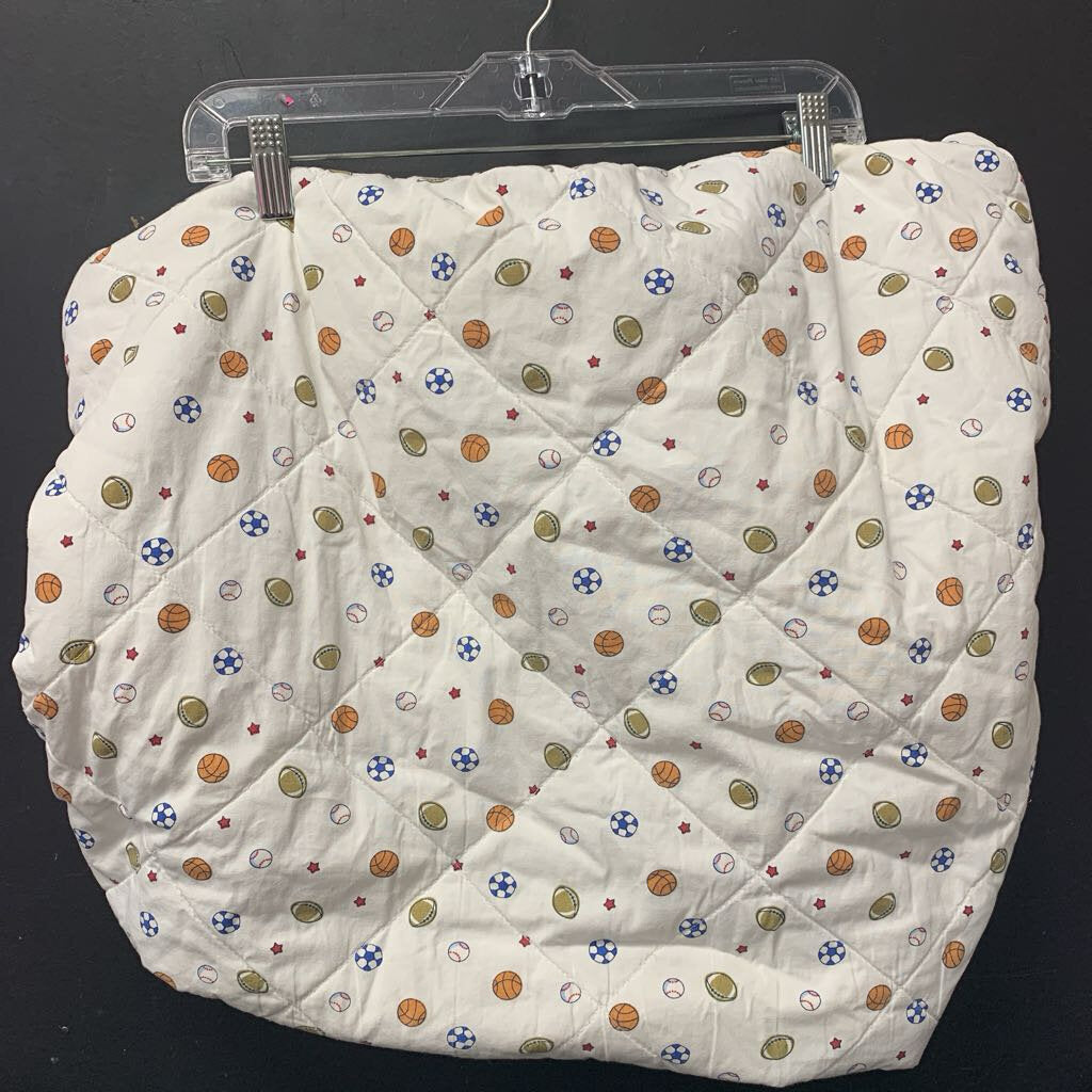 Sports Nursery Changing Pad/Bassinet Sheet