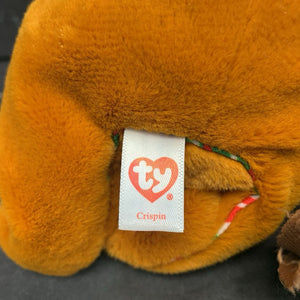 Crispin the Gingerbread Man Christmas Beanie Baby