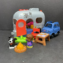 Load image into Gallery viewer, Fresh Air Camping RV &amp; Car w/Figures &amp; Accessories Battery Operated
