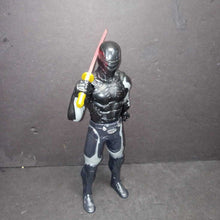 Load image into Gallery viewer, Snake Eyes Figure w/Light Up Sword Battery Operated
