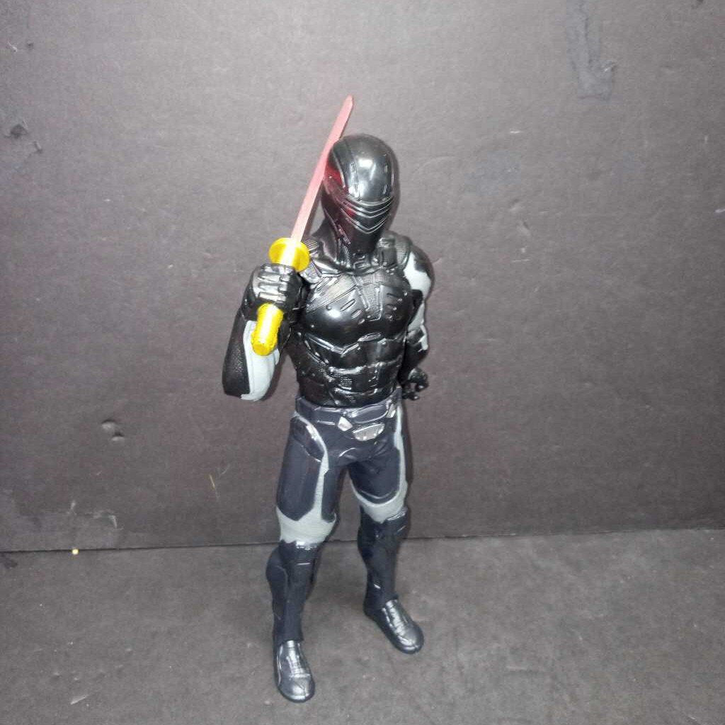 Snake Eyes Figure w/Light Up Sword Battery Operated