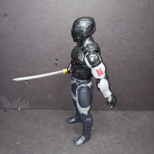 Load image into Gallery viewer, Snake Eyes Figure w/Light Up Sword Battery Operated
