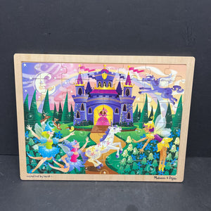 48pc Wooden Fairy Fantasy Jigsaw Puzzle