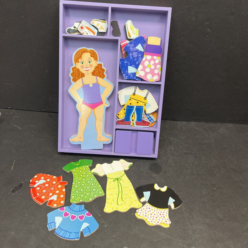 Magnetic Wooden Dress-Up Maggie Leigh