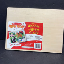 Load image into Gallery viewer, 12pc Wooden On The Farm Jigsaw Puzzle
