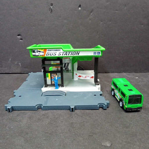 Action Drivers Bus Station w/Bus