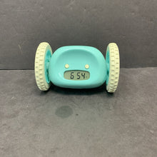 Load image into Gallery viewer, Alarm Clock on Wheels Battery Operated (Clocky)
