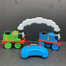 Load image into Gallery viewer, Race &amp; Chase Remote Control Thomas &amp; Percy Battery Operated
