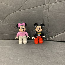 Load image into Gallery viewer, 2pc Mickey &amp; Minnie Mouse Figures Set
