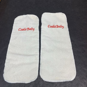 2pk Cloth Diaper Inserts (Coola Baby)