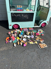 Load image into Gallery viewer, Sweet Stop Ice Cream Truck w/Accessories for 18&quot; Doll Battery Operated

