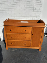 Load image into Gallery viewer, Wooden Dresser w/ Changing Table &amp; 3 Drawers (Dorel)
