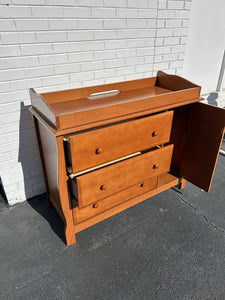 Wooden Dresser w/ Changing Table & 3 Drawers (Dorel)