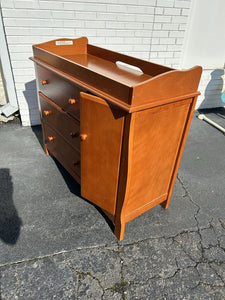 Wooden Dresser w/ Changing Table & 3 Drawers (Dorel)