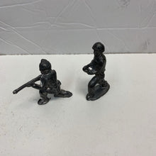 Load image into Gallery viewer, 2pk Cast Iron Army Men
