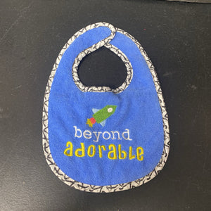 "Beyond Adorable" Bib