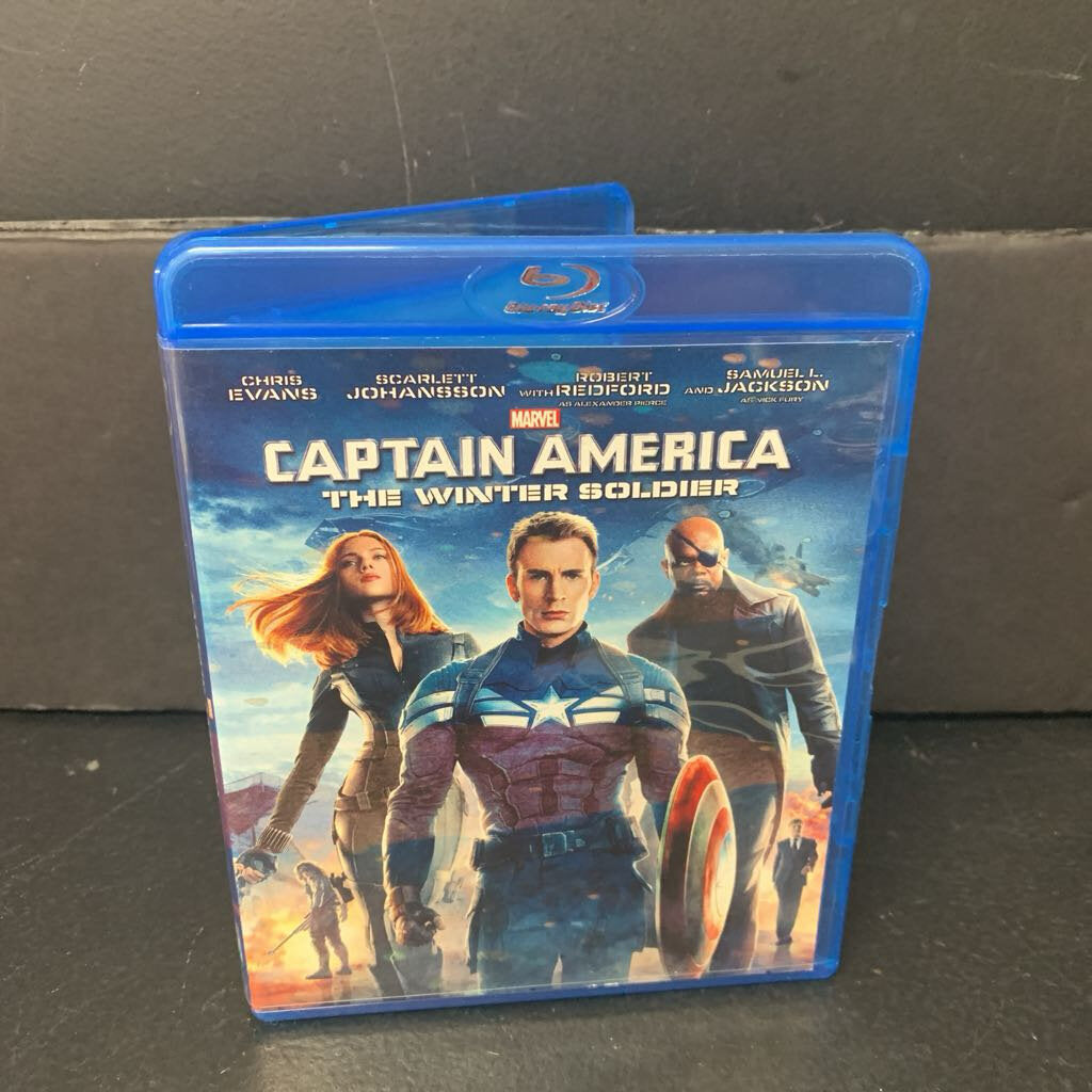 Captain America The Winter Soldier Blu-Ray-Movie