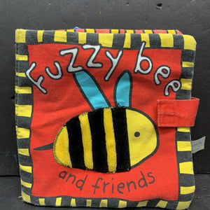 "Fuzzy bee and friends" Sensory Soft Book