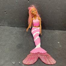 Load image into Gallery viewer, African American Mermaid Doll
