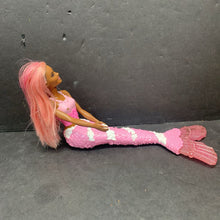 Load image into Gallery viewer, African American Mermaid Doll
