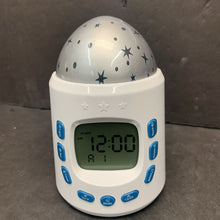 Load image into Gallery viewer, Alarm Clock Star Projector Battery Operated (Lidl)
