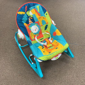 Circus Celebration Infant to Toddler rocker seat w/ no attachments